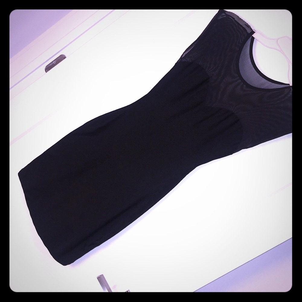 American apparel black dress